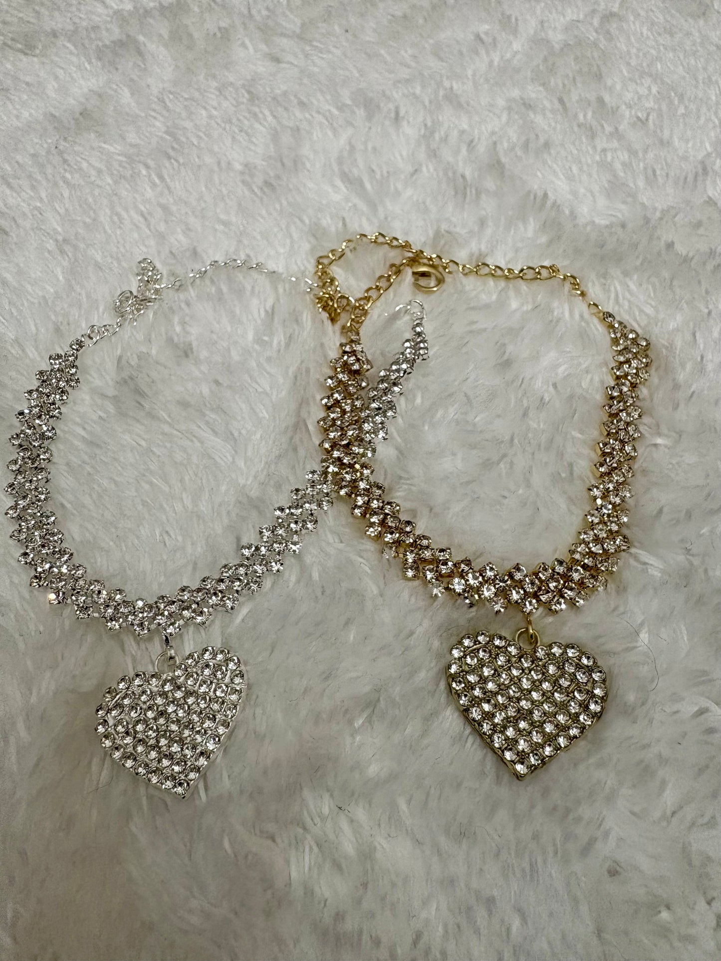 Iced Love and Rose Glow Anklet