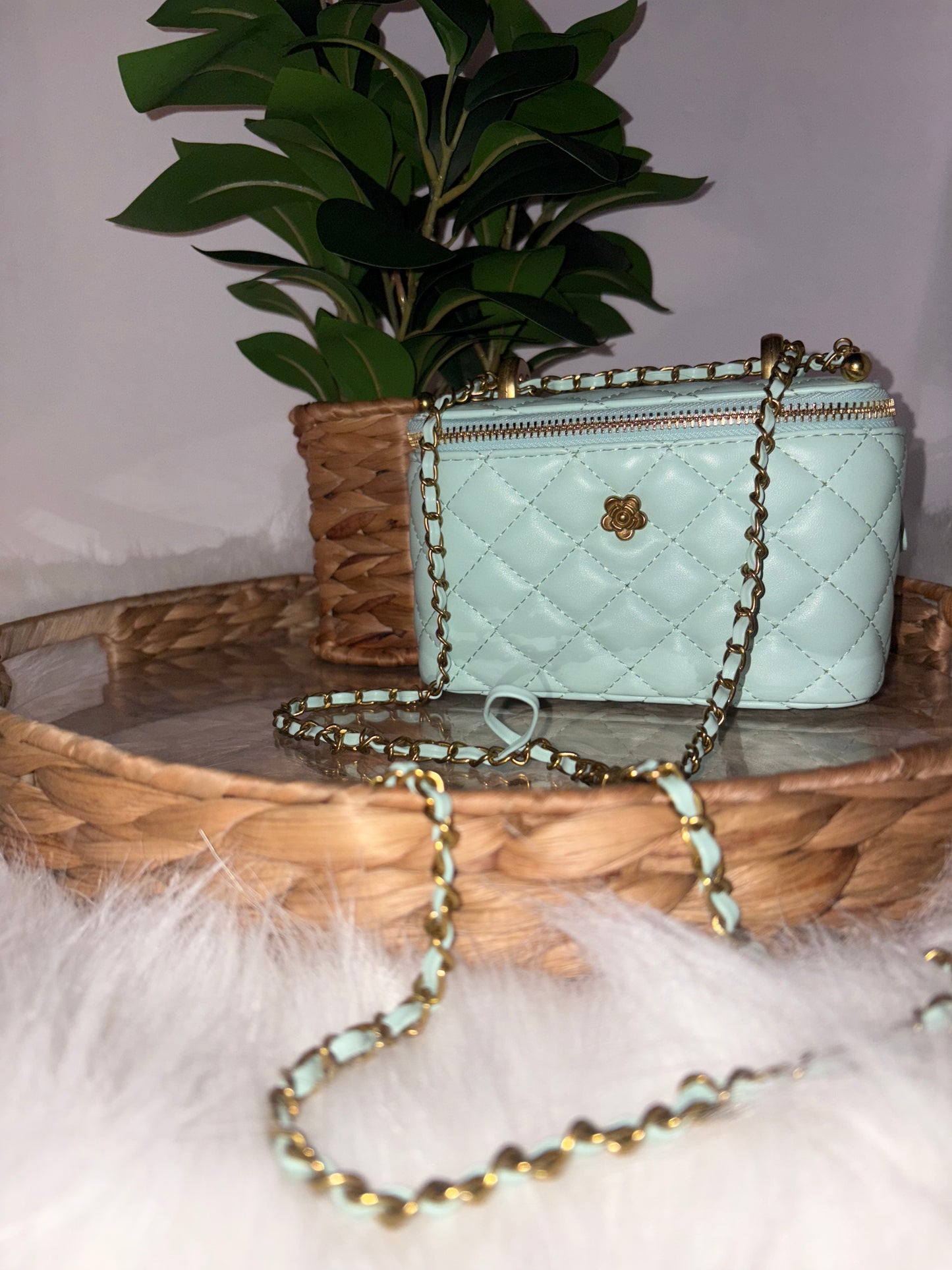 Icy Bloom Crossbody