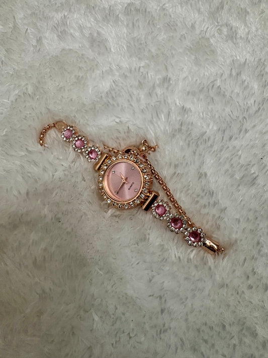  Blush Mirage Crystal Watch