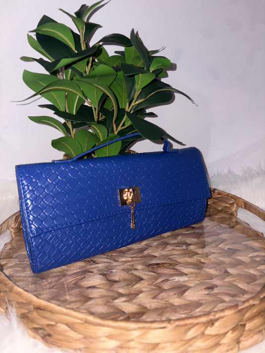 Royal Blue Clutch