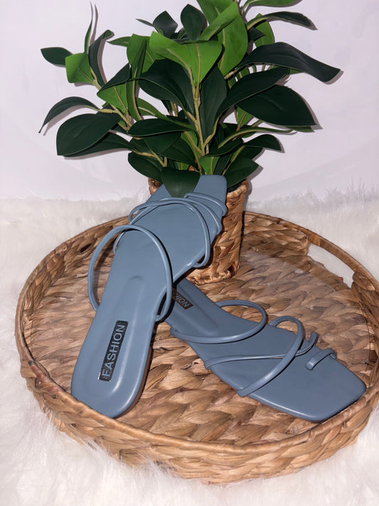 Steel Chic Strap Sandals